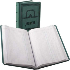 Boorum & Pease - 500 Sheet, 7-5/8 x 12-1/8", Record/Account Book - Blue - Apex Tool & Supply