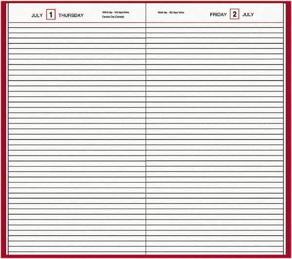 AT-A-GLANCE - 200 Sheet, 7-11/16 x 12-1/8", Composition Book - Red - Apex Tool & Supply