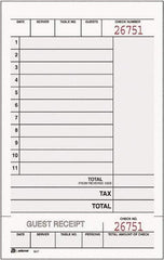 Adams Business Forms - 250 Sheet, 7-1/4 x 4-1/4", Guest Book - White - Apex Tool & Supply