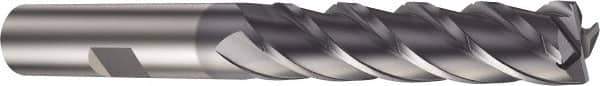 Sandvik Coromant - 10mm, 4 Flute, Single End, Solid Carbide, Corner Chamfer End Mill - 87mm OAL, Right Hand Flute, 40mm LOC, Right Hand Cut - Apex Tool & Supply