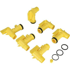 Vestil - 2" NPT Plastic Adjustable Drum Faucet - 9" Long Extension - Apex Tool & Supply