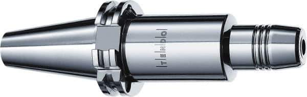 Schunk - CAT40 Taper Shank, 25mm Hole Diam, Hydraulic Tool Holder/Chuck - 55mm Nose Diam, 152.4mm Projection, 46.5mm Clamp Depth, 25,000 RPM, Through Coolant - Exact Industrial Supply