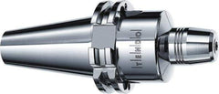 Schunk - BT50 Taper Shank, 20mm Hole Diam, Hydraulic Tool Holder/Chuck - 38mm Nose Diam, 90mm Projection, 41.5mm Clamp Depth, 25,000 RPM, Through Coolant - Exact Industrial Supply