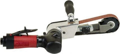 Chicago Pneumatic - 1 x 18 Inch, 22,000 RPM Air Belt Sander - 0.75 Hp, 1/4 Inch Inlet, 7.95 CFM Air Consumption, Rear Exhaust - Apex Tool & Supply
