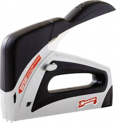 Arrow - Manual Staple Gun - 150 Lb Capacity, Gray & Black, Aluminum Body - Apex Tool & Supply
