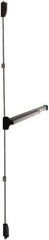Falcon - Nonhanded, Surface Vertical Rod - Aluminum Finish, 30 to 36" Door Width, Grade 1 - Apex Tool & Supply