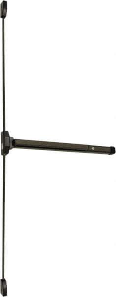 Falcon - Nonhanded, Surface Vertical Rod - Duronodic Finish, 30 to 36" Door Width, Grade 1 - Apex Tool & Supply