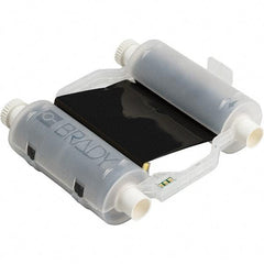 Brady - 4.33" Wide, Black Resin Ribbon 1 Black Ribbon Cartridge - For BBP30 Label Printer, BBP33 Label Printer, BBP35 Multicolor Sign & Label Printer, BBP37 Color & Cut Sign & Label Printer, BradyPrinter S3100, BBP31 Sign & Label Printer - Apex Tool & Supply