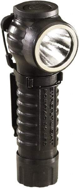 Streamlight - White LED Bulb, 170 Lumens, Right Angle Flashlight - Black Plastic Body, 2 CR123A Lithium Batteries Included - Apex Tool & Supply