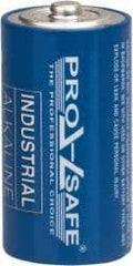 PRO-SAFE - Size C, Alkaline, Standard Battery - 1.5 Volts, Flat Terminal, LR14 - Apex Tool & Supply