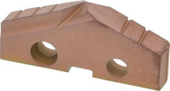 Allied Machine and Engineering - 1-11/16" Diam x 1/4" Thick, Seat Code 3, 132° Included Angle Spade Drill Insert - AM200 Coated, Cobalt, Grade Super Cobalt, Series GEN2 T-A - Apex Tool & Supply
