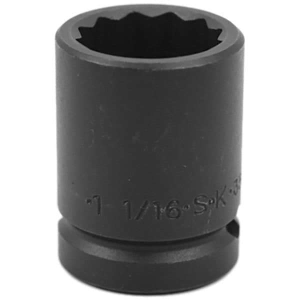SK - Impact Socket - 3/4"DR 12PT 1-1/16" THIN WALL IMPACT SOCKET - Apex Tool & Supply