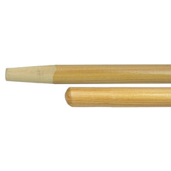 54″ Hardwood Handle, Tapered Wood Tip, 1-1/8″ Diameter - Apex Tool & Supply