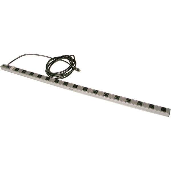 Hallowell - Workbench & Workstation Power Bar - 3" Deep, Use with Fort Knox Modular Utility Storage & Workbench System - Apex Tool & Supply