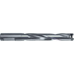 Guhring - 28.5mm Max Diam, 5xD, 31.75mm Shank Diam, 257mm OAL, Replaceable Tip Drill - HT 800 WP Insert, 28.005 HT800 Toolholder, Series 4108 - Apex Tool & Supply