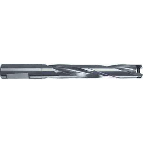 Guhring - 27.55mm Max Diam, 5xD, 31.75mm Shank Diam, 254mm OAL, Replaceable Tip Drill - HT 800 WP Insert, 27.505 HT800 Toolholder, Series 4108 - Apex Tool & Supply