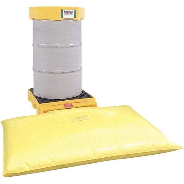 UltraTech - 66 Gal Sump, 1,500 Lb Capacity, 1 Drum, Polyethylene Spill Deck or Pallet - 30" Long x 25" Wide x 4" High, Low Profile, 1 Tank Drum Configuration - Apex Tool & Supply