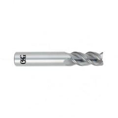7/16 Dia. x 2-3/4 Overall Length 3-Flute Square End Solid Carbide SE End Mill-Round Shank-Center Cutting-Uncoated - Apex Tool & Supply