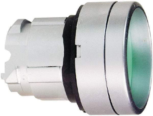Schneider Electric - 22mm Mount Hole, Recessed, Pushbutton Switch Only - Round, Green Pushbutton, Nonilluminated, Momentary (MO) - Apex Tool & Supply