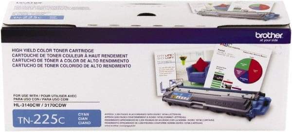 Brother - Cyan Toner Cartridge - Use with Brother HL-310CW, 3170CW, 3180CDW, MFC-9130CW, 9330CDW, 9340CW - Apex Tool & Supply