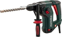 Metabo - 120 Volt 1-1/4" SDS Plus Chuck Electric Hammer Drill - 0 to 4,470 BPM, 0 to 1,150 RPM, Reversible - Apex Tool & Supply