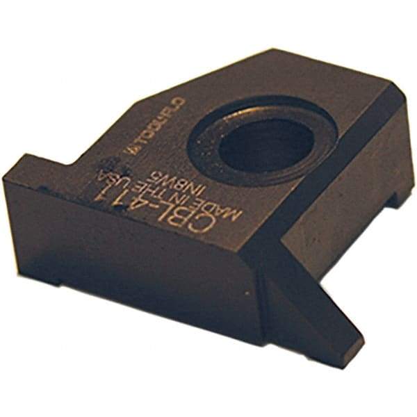 Tool-Flo - Series Vee-Bottom, CB Clamp for Indexables - Right Hand Cut, Compatible with S526 Clamp Screws - Apex Tool & Supply
