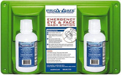 PRO-SAFE - 16 oz, Disposable Eyewash Double Station - Approved by FDA - Apex Tool & Supply