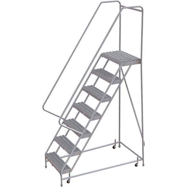 TRI-ARC - Rolling & Wall Mounted Ladders & Platforms Type: Rolling Warehouse Ladder Style: Rolling Safety Ladder - Apex Tool & Supply