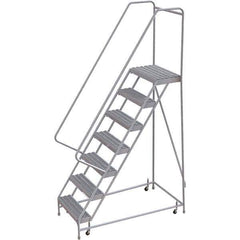 TRI-ARC - Rolling & Wall Mounted Ladders & Platforms Type: Rolling Warehouse Ladder Style: Rolling Safety Ladder - Apex Tool & Supply