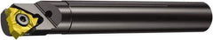 Sandvik Coromant - 254R/LKF-R, Internal or External, Right Hand, 1.3mm Max Depth of Cut, Indexable Grooving Tool Holder - 254..CC Insert Compatibility, 4.9213" OAL, Through Coolant - Apex Tool & Supply