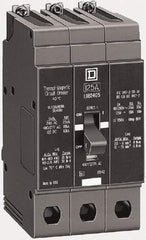 Square D - 50 Amp, 480Y/277 V, 3 Pole, Bolt On Miniature Circuit Breaker - 18 kA Breaking Capacity, 12, 14 AWG - Apex Tool & Supply
