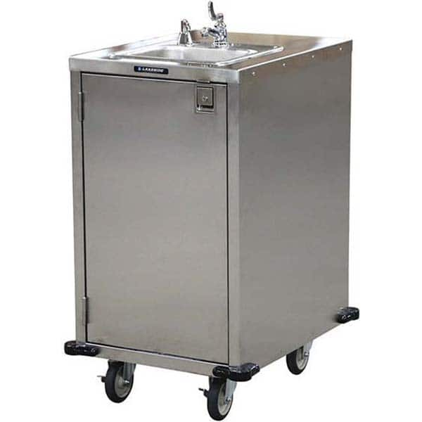 Lakeside - Stainless Steel Sinks Type: Compact Portable Hand Washing Station Outside Length: 29.75 (Inch) - Apex Tool & Supply