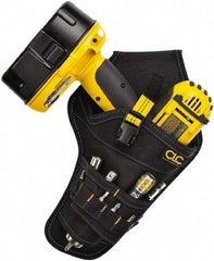 CLC - Drill/Impact Driver Holster with 8 Pockets - Ballistic Polyester, Black - Apex Tool & Supply