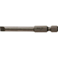 Wiha - 7/32" Power Bit - 1/4" Drive, 2-3/4" OAL - Apex Tool & Supply