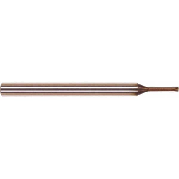 Millstar - 2mm Diam 0.23mm Program Radius Solid Carbide Single End 4 Flute High-Feed End Mill - Apex Tool & Supply