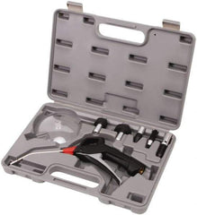 Value Collection - 7 Piece Nylon Air Gun Kit - 1/4 NPT Inlet, 145 Max psi, Nylon Hose - Apex Tool & Supply