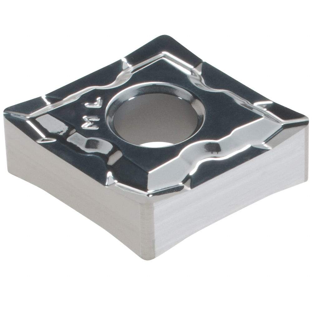 Ingersoll Cutting Tools - CNGG432 Grade K10 Carbide Turning Insert - 80° Diamond, 3/16" Thick - Apex Tool & Supply