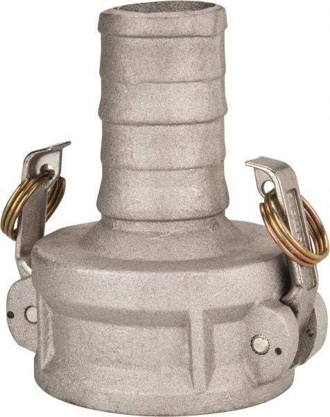 Value Collection - 3" Aluminum Cam & Groove Suction & Discharge Hose Female Coupler Hose Shank - Part C, 500 Max psi - Apex Tool & Supply