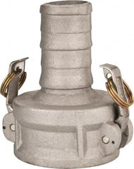 Value Collection - 3" Aluminum Cam & Groove Suction & Discharge Hose Female Coupler Hose Shank - Part C, 500 Max psi - Apex Tool & Supply