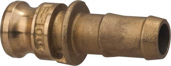 Value Collection - 3" Brass Cam & Groove Suction & Discharge Hose Male Adapter Hose Shank - Part E, 500 Max psi - Apex Tool & Supply