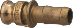 Value Collection - 3" Brass Cam & Groove Suction & Discharge Hose Male Adapter Hose Shank - Part E, 500 Max psi - Apex Tool & Supply