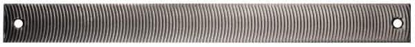 PFERD - 14" Long, Bastard Cut, Flat American-Pattern File - Curved Cut, 0.38" Overall Thickness, Flexible - Apex Tool & Supply