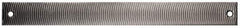 PFERD - 12" Long, Bastard Cut, Flat American-Pattern File - Curved Cut, 0.38" Overall Thickness, Flexible - Apex Tool & Supply