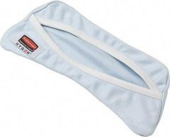 Rubbermaid - 226.06mm Long x 149.86mm Wide Microfiber Dust Mop Head - Blue - Apex Tool & Supply