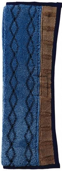 Rubbermaid - 5" Microfiber Microfiber High Absorbency Plus Mop Pad - 4 Ply, Clamp Jaw Connection - Apex Tool & Supply