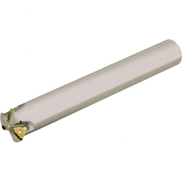 Vargus - 1.388" Cut Diam, 5.12" Max Depth of Cut, 1" Shank Diam, Internal Indexable Thread Mill - Insert Style 3AI, 3/8" Insert Size, 3 Inserts, Toolholder Style TM SC C, 8.346" OAL - Apex Tool & Supply