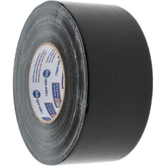 Intertape - 54.8m x 2-53/64" x 11 mil Black Polyethylene Film Duct Tape - Apex Tool & Supply