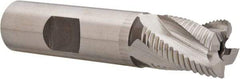 Hertel - 5/8" Diam, Fine Pitch, 3/4" LOC, 4 Flute Cobalt Roughing Square End Mill - Uncoated, 2-7/8" OAL, 5/8" Shank Diam, Single End, 30° Helix - Apex Tool & Supply