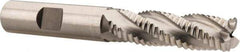 Hertel - 1/2" Diam, Coarse Pitch, 1-5/8" LOC, 4 Flute Cobalt Roughing Square End Mill - Uncoated, 3-5/8" OAL, 1/2" Shank Diam, Single End, 30° Helix - Apex Tool & Supply