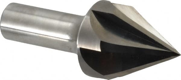 Keo - 1-1/2" Head Diam, 3/4" Shank Diam, 6 Flute 60° Solid Carbide Countersink - Apex Tool & Supply